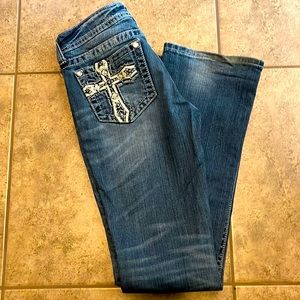 Miss Me boot cut jeans size 29